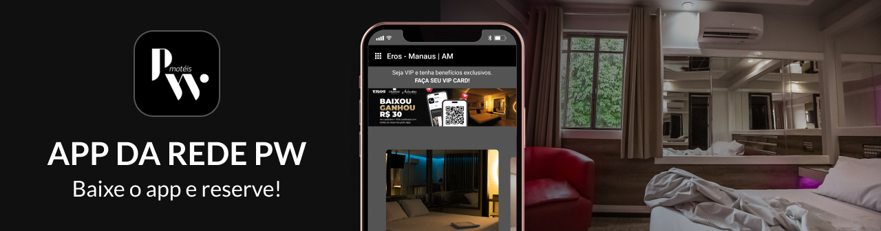 app da rede pw. Baixe o app e reserve!